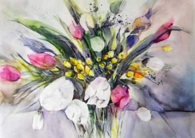 Blumenstrauss malerisch