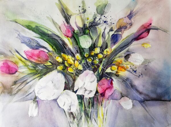 Blumenstrauss malerisch