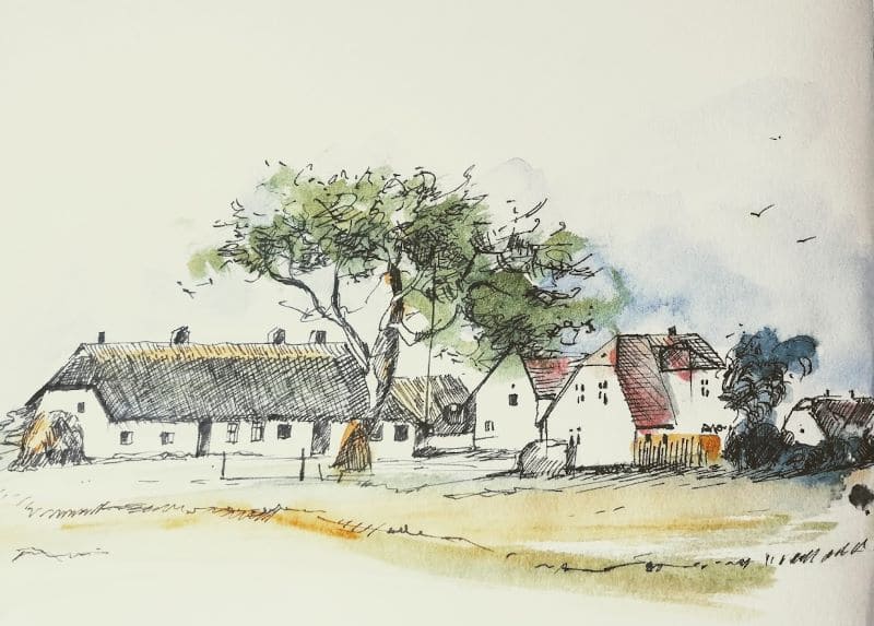 Hiddensee Sketch