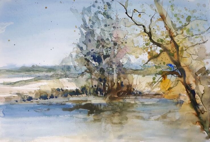 Plain air Aquarell