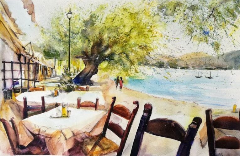 restaurant am Meer