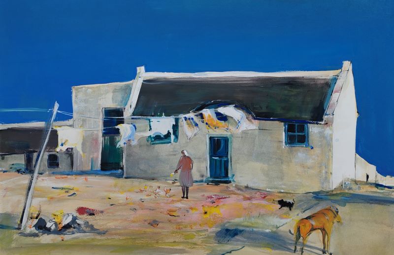 Gouache Malerei
