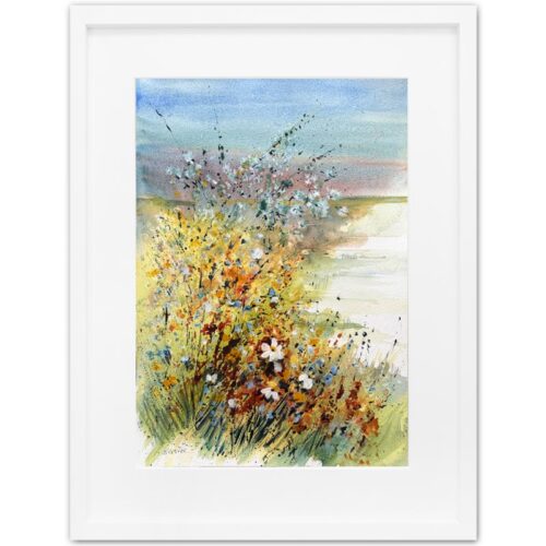 Wiesenblumen aquarell kunst 800x800